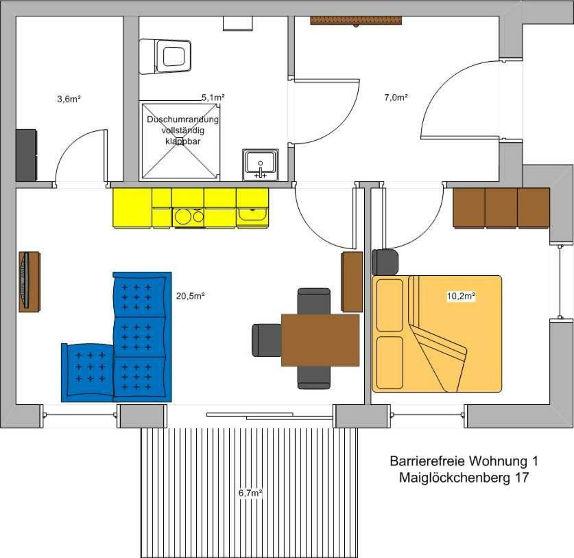 Ferienwohnung Maigloeckchen 17 Karlshagen ภายนอก รูปภาพ